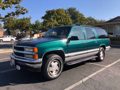 1997 Chevy suburban 4x4 well maintained - cars & trucks - by owner -... for sale in San Mateo, CA