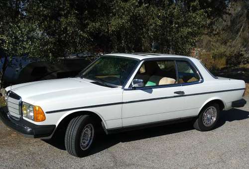 1983 MERCEDES 300CD COUPE - cars & trucks - by owner - vehicle... for sale in Ahwahnee, CA