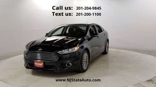 2015 Ford Fusion 4dr Sedan Titanium FWD Tuxedo for sale in Jersey City, NY