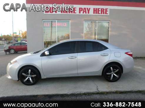 2014 Toyota Corolla S Premium CVT BUY HERE PAY HERE - cars & trucks... for sale in High Point, NC