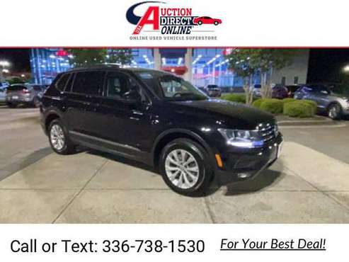 2018 VW Volkswagen Tiguan 2 0T SE suv Black - - by for sale in Raleigh, NC