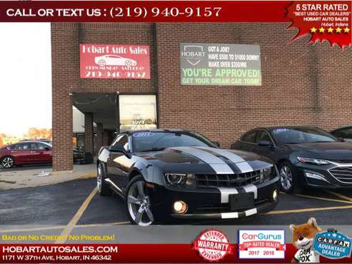 2011 CHEVROLET CAMARO LT $500-$1000 MINIMUM DOWN PAYMENT!! CALL OR... for sale in Hobart, IL