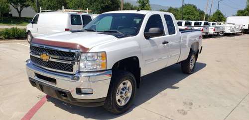 2012 CHEVY 2500HD 4WD EXT CAB SHORT BED 6.0-L/V-8 GAS ENGINE 148-K for sale in Arlington, TX