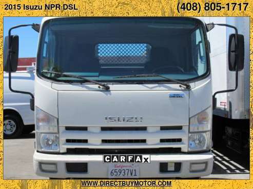 2015 Isuzu NPR DSL 5 2L Diesel 20 Stake Bed, Lift Gate - cars for sale in San Jose, CA