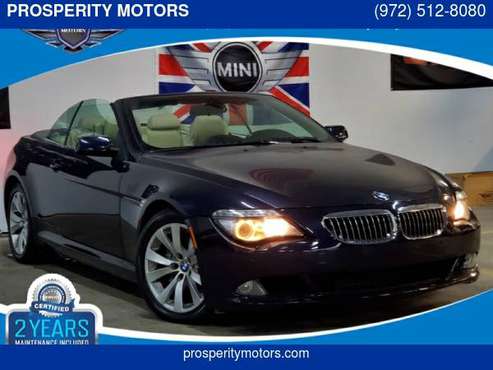 2008 BMW 6 Series 2dr Conv 650i - - by dealer for sale in Carrollton, TX
