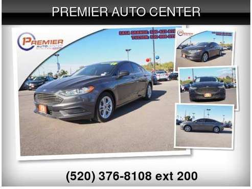 2018 Ford Fusion 4d Sedan SE 1.5L EcoBoost Payments as low as $188 a... for sale in Casa Grande, AZ