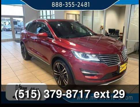 2017 Lincoln MKC Reserve - - by dealer - vehicle for sale in Boone, IA