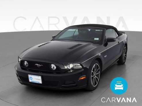 2014 Ford Mustang GT Premium Convertible 2D Convertible Black - -... for sale in Bloomington, IN