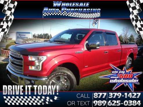 2017 Ford F-150 Lariat 4WD SuperCrew 6.5 Box - cars & trucks - by... for sale in Frankenmuth, MI