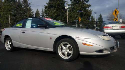 APROVED with NO CREDIT CHECKS 2001 Saturn SC! with 3rd door GAS... for sale in Springfield, OR