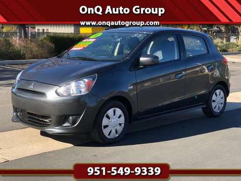 2015 Mitsubishi Mirage 4dr HB CVT RF - cars & trucks - by dealer -... for sale in Corona, CA