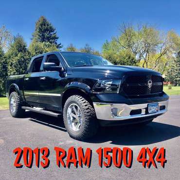 LIFTED 2013 RAM 1500 4X4! HARD LOADED! MODDED OUT! CLEAN! - cars & for sale in Mankato, MN
