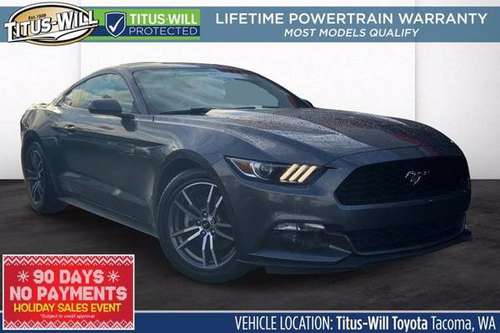 2016 Ford Mustang EcoBoost Coupe - cars & trucks - by dealer -... for sale in Tacoma, WA