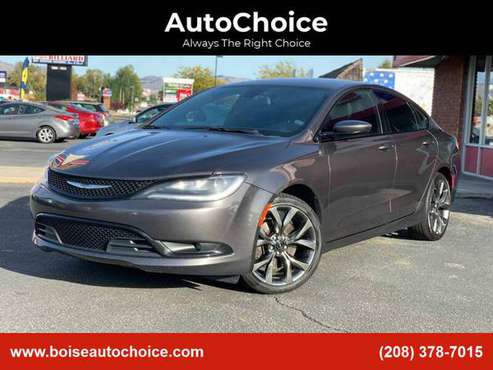 2015 Chrysler 200 S - cars & trucks - by dealer - vehicle automotive... for sale in Boise, ID