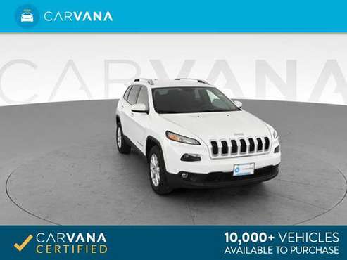 2017 Jeep Cherokee Latitude Sport Utility 4D suv WHITE - FINANCE for sale in Cleveland, OH