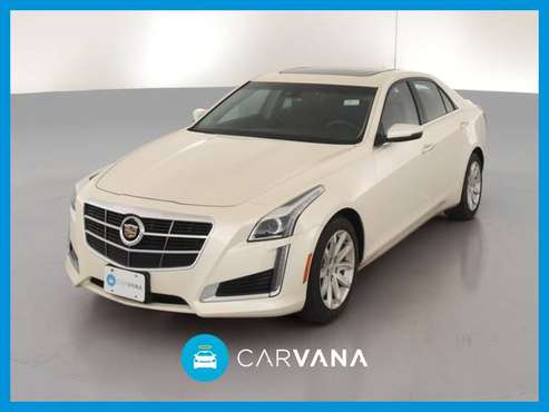 2014 Caddy Cadillac CTS 2 0 Luxury Collection Sedan 4D sedan White for sale in San Bruno, CA