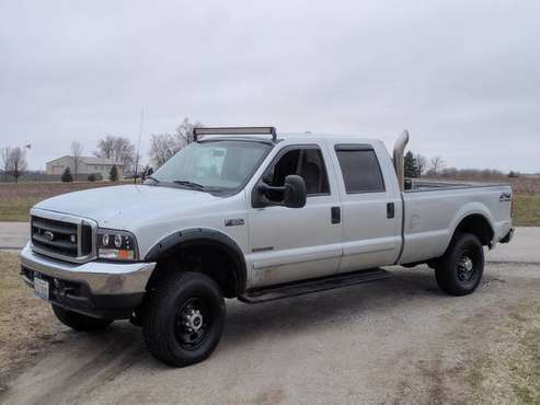 2001 Ford F350 4x4 7.3L Lifted Diesel Crew Cab for sale in Chicago, IL