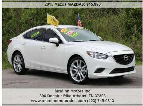 2015 Mazda 6 i Touring - Tons of Service Records! Low Miles! for sale in Athens, TN