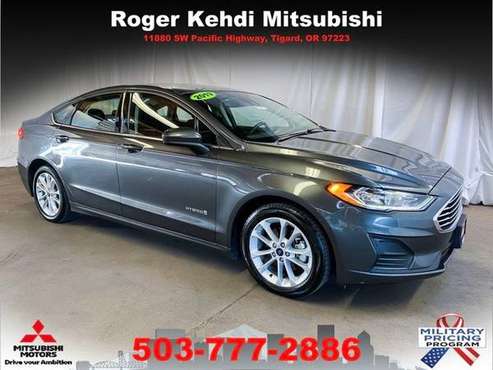 2019 Ford Fusion Hybrid Electric SE Sedan - cars & trucks - by... for sale in Tigard, OR