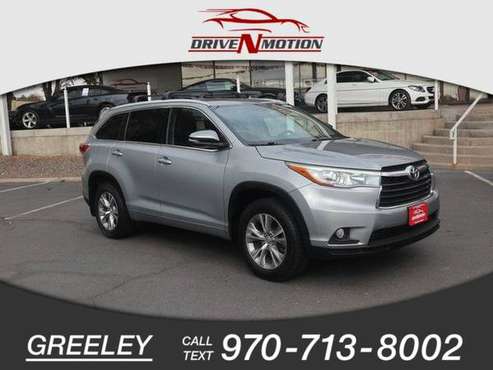 2015 Toyota Highlander XLE Sport Utility 4D - cars & trucks - by... for sale in Greeley, CO