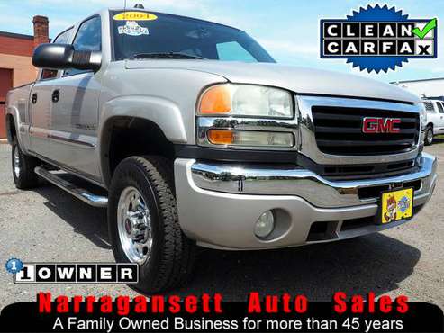 2004 GMC Sierra 2500 4X4 Crew Cab Auto Full Power 1-Owner Super Clean for sale in West Warwick, MA