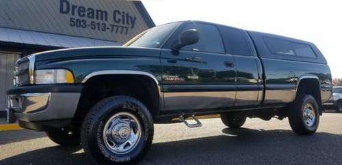 1999 Dodge Ram 2500 Quad Cab Diesel 4x4 4WD Long Bed ONE OWNER Truck D for sale in Portland, OR