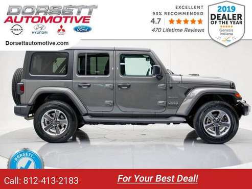 2020 Jeep Wrangler Unlimited hatchback Sting-Gray Clearcoat - cars &... for sale in Terre Haute, IN