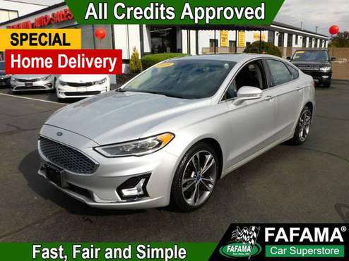 2019 Ford Fusion Titanium AWD - cars & trucks - by dealer - vehicle... for sale in Milford, MA