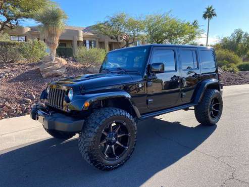 2015 Jeep Wrangler Unlimited Altitude low miles - cars & trucks - by... for sale in Phoenix, AZ