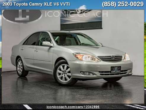 2003 Toyota Camry XLE V6 VVTi Auto for sale in San Diego, CA