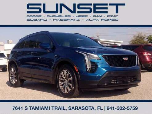 2019 Cadillac XT4 Sport Low 10k miles Extra Clean CarFax Certified! for sale in Sarasota, FL