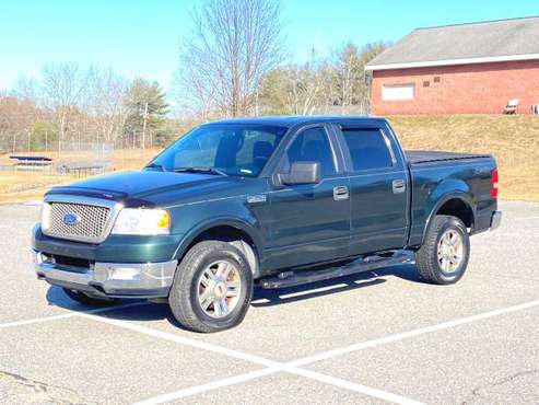 2005 Ford F150 Lariat Super crew Cab 136k 4X4 - - by for sale in Tyngsboro, MA