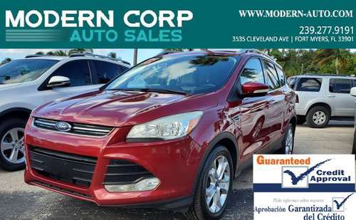2016 FORD ESCAPE TITANIUM - 34k MI. - LEATHER, NAVI, PANORAMIC... for sale in Fort Myers, FL