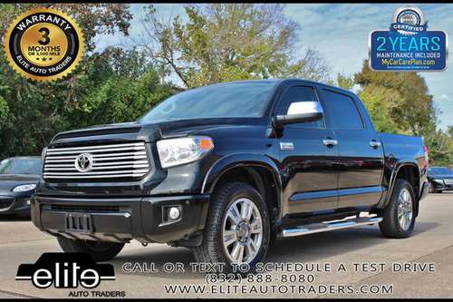2017 toyota tundra platinum - cars & trucks - by owner - vehicle... for sale in Houston, TX
