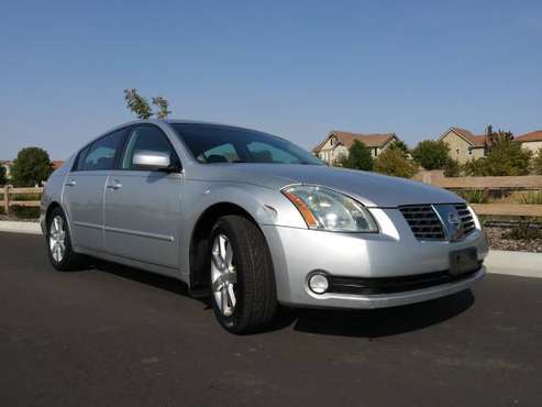 LOW MILES 2004 NISSAN MAXIMA CLEAN TITLE SMOGGED CURRENT REG for sale in Sacramento , CA