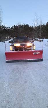 2008 Chevy 2500HD 6 0 with Western plow for sale in Manistique, MI