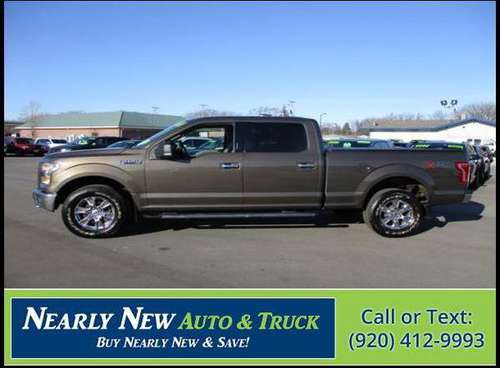 2015 Ford F-150 XLT XTR SuperCrew 4x4 Brown Pickup - cars & trucks -... for sale in Green Bay, WI