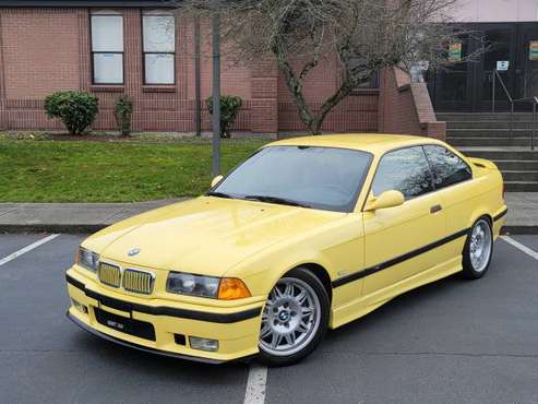 1998 BMW M3 E36 * ONLY 71K * DAKAR YELLOW ** - cars & trucks - by... for sale in Lynnwood, WA