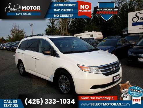 2012 Honda Odyssey EX L w/NaviMini Van FOR ONLY 284/mo! - cars & for sale in Lynnwood, WA