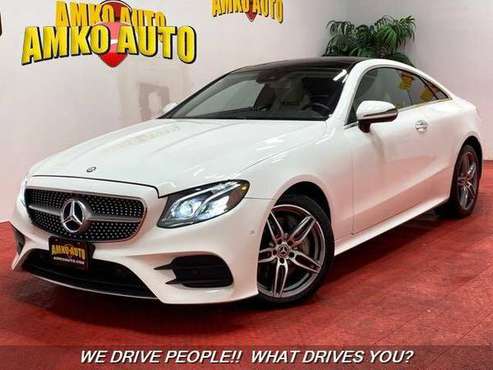 2018 Mercedes-Benz E 400 4MATIC AWD E 400 4MATIC 2dr Coupe We Can for sale in TEMPLE HILLS, MD