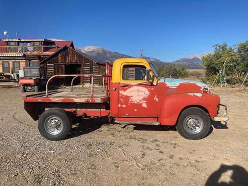 1950 GMC 150 Flatbed - cars & trucks - by owner - vehicle automotive... for sale in Buena Vista, CO