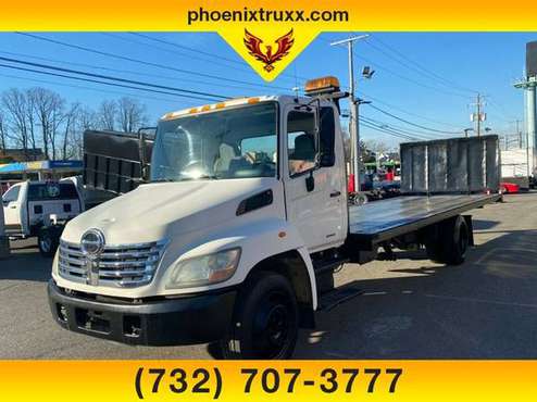 2007 HINO HINO 338 2dr DIESEL TILT FLATBED TRUCK for sale in South Amboy, PA