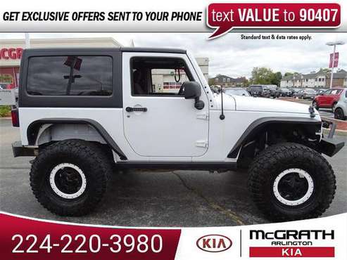 2015 Jeep Wrangler Sport hatchback Bright White Clearcoat for sale in Palatine, IL