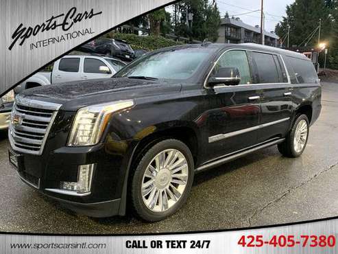 2016 Cadillac Escalade ESV Platinum - cars & trucks - by dealer -... for sale in Bothell, WA