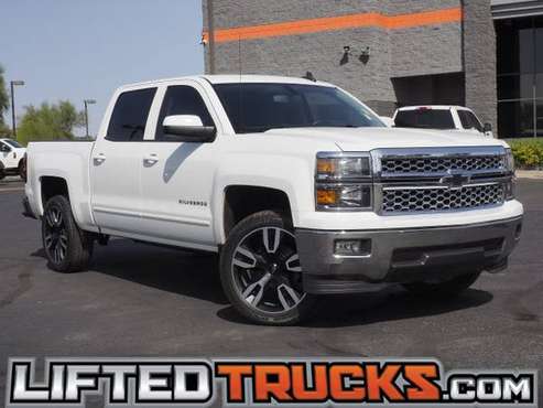 2015 Chevrolet Chevy Silverado 1500 2WD CREW CAB 143.5 - Lifted... for sale in Glendale, AZ