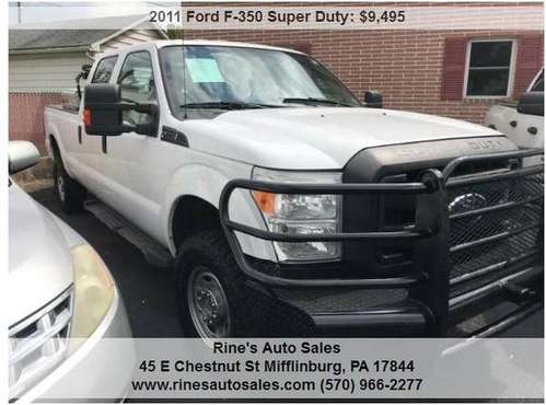 2011 Ford F-350 Super Duty XL 4x4 4dr Crew Cab for sale in Swengel, PA