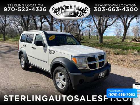 2007 Dodge Nitro 4WD 4dr SXT - CALL/TEXT TODAY! - - by for sale in Sterling, CO