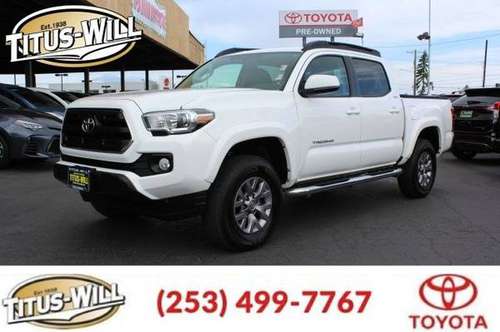 2017 Toyota Tacoma SR5, Certified, Truck Crew Cab for sale in Tacoma, WA