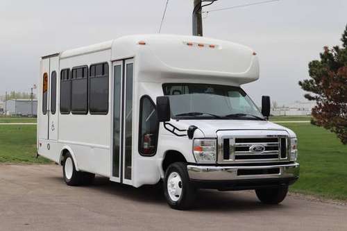2014 Ford E-350 15 Passenger Paratransit Shuttle Bus for sale in Crystal Lake, MI