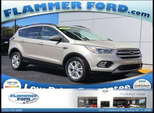 2018 Ford Escape SEL 4WD - cars & trucks - by dealer - vehicle... for sale in Spring Hill, FL